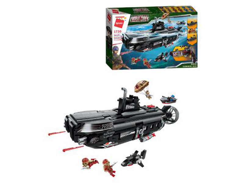 1196Pcs Battlefield Series Building Blocks With People