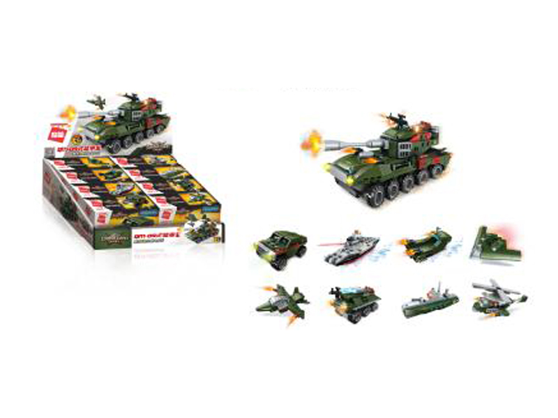 361Pcs Composite Reaction And Disassembly Building Blocks (8 Boxes)