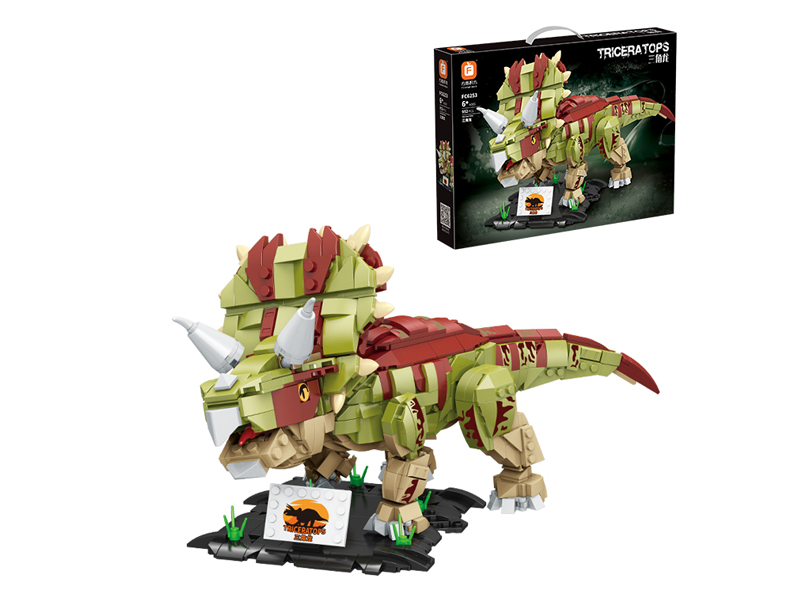 952Pcs Triangular Dragon Building Blocks