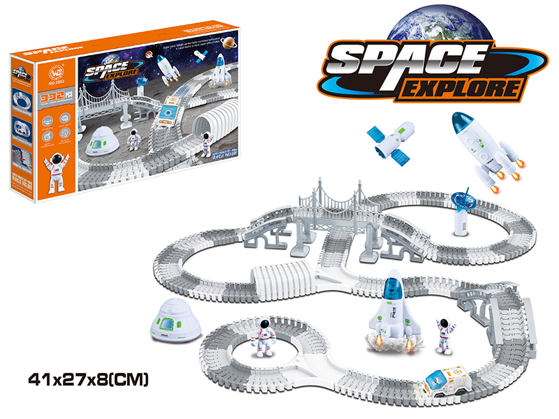 Speed Track Electric Rail Car (332PCS)