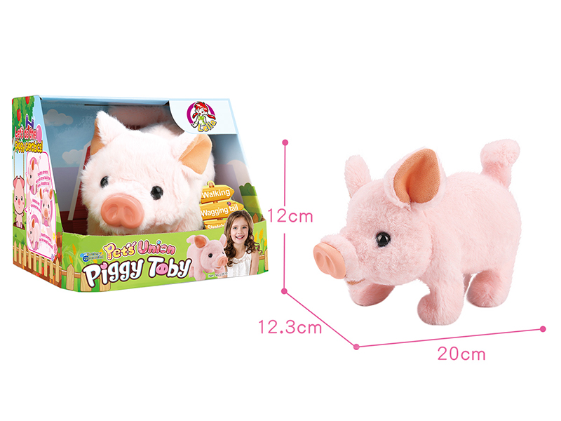 Electric Plush Pet - Piggy Toby
