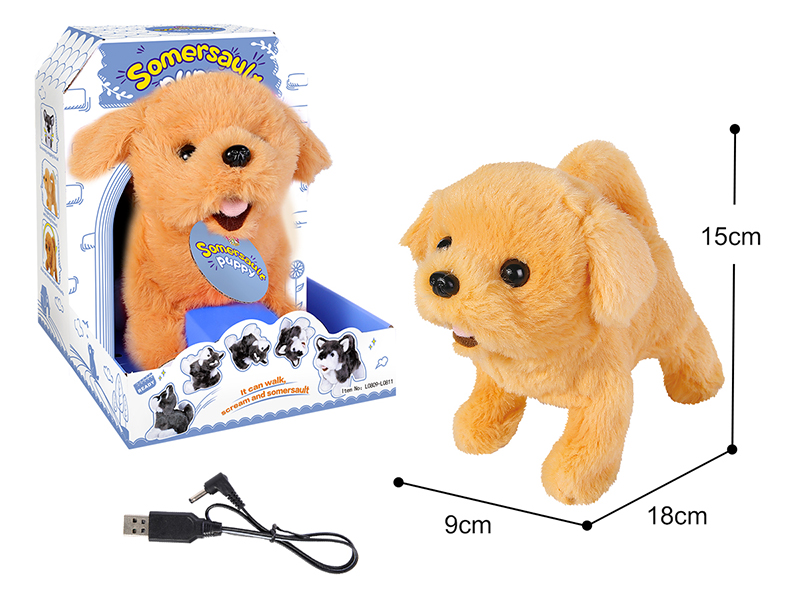 Electric Somersault Dog(Golden Retriever)