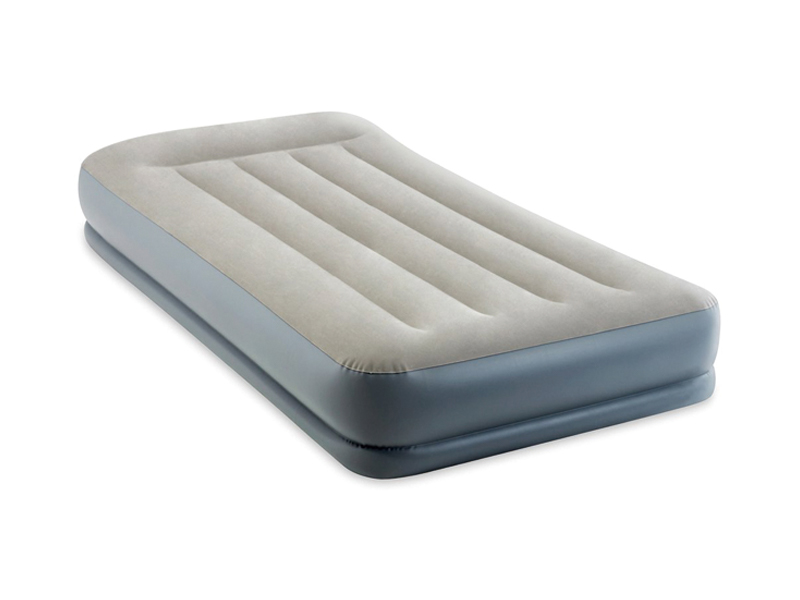 99Cm Inflatable Single Line Air Bed (With Built-In Pillow And Single Layer)