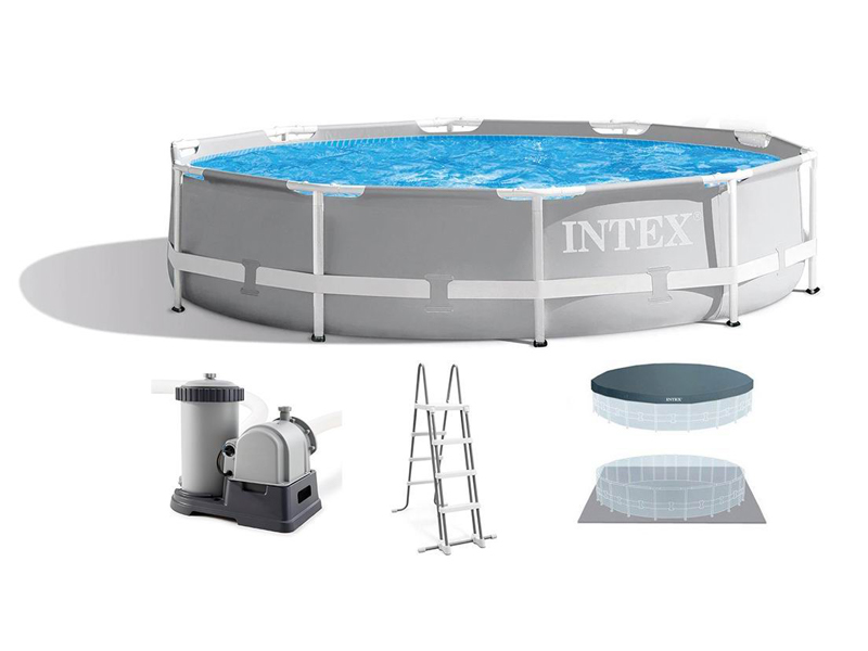 Circular Pipe Rack Swimming Pool