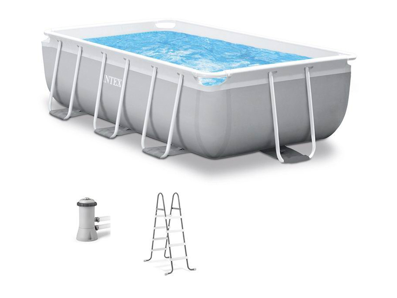 Rectangular Pipe Rack Swimming Pool Set