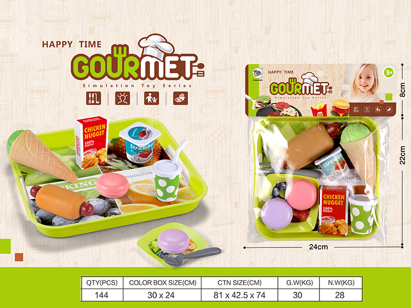 Fast Food Toy Set