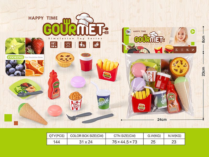 Fast Food Toy Set