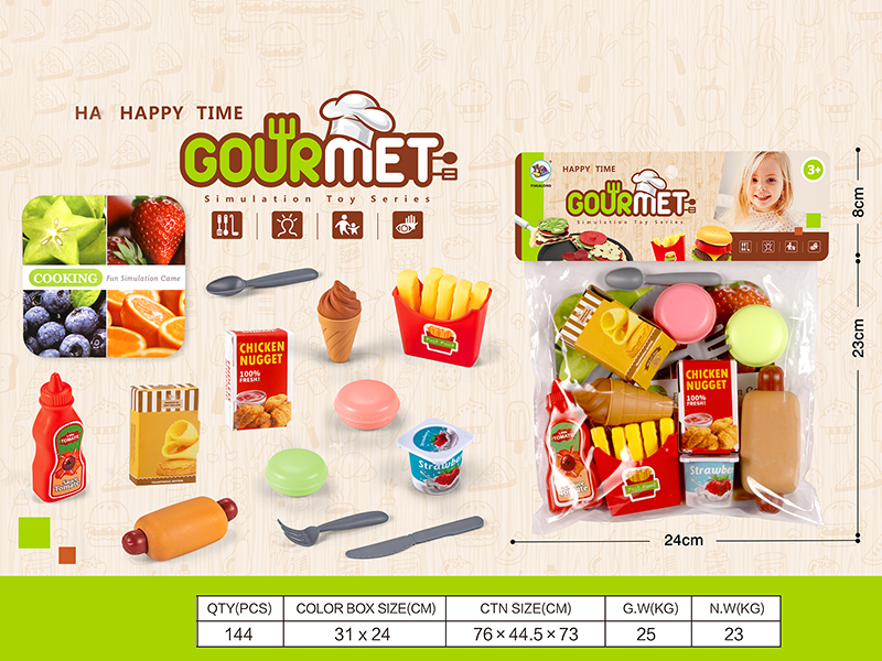 Fast Food Toy Set