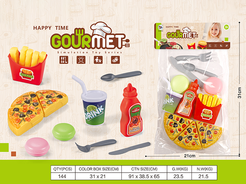 Fast Food Toy Set
