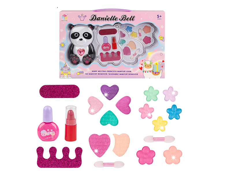 Panda Shape Three-Layer Make Up Box