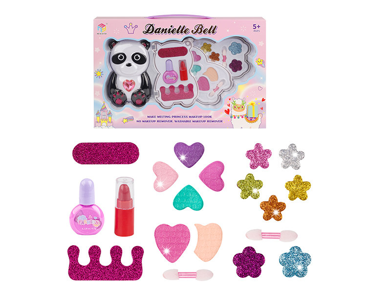 Panda Shape Three-Layer Make Up Box