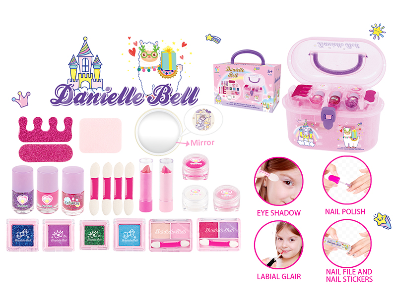 Oval Makeup Hand Box Set