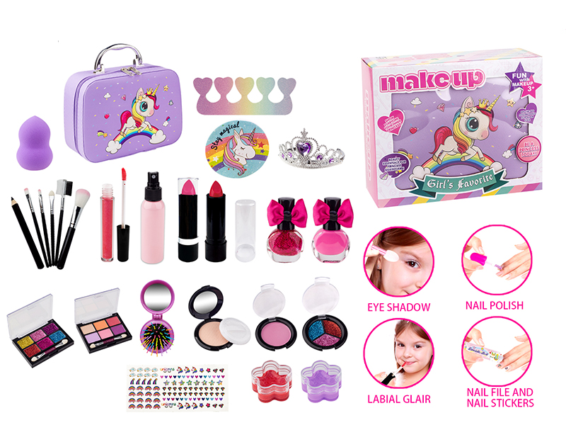 Unicorn Handbag Cosmetics Set