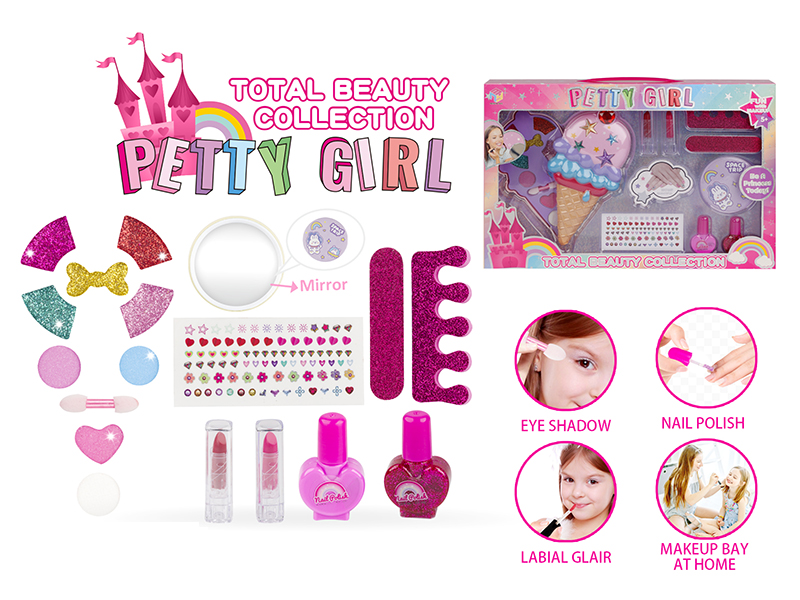Ice Cream Make Up Box Cosmetics Set