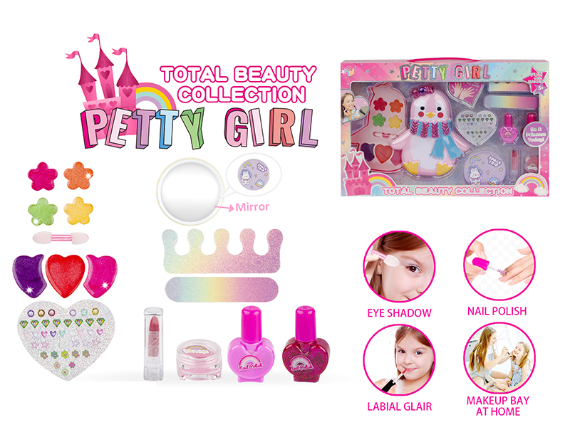 Penguin Make Up Box Cosmetics Set