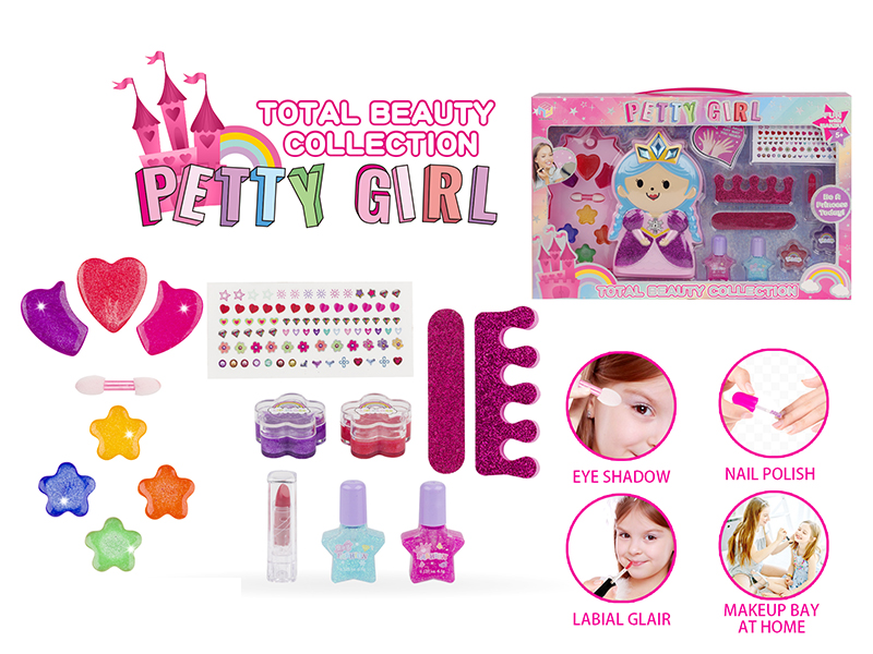 Princess Make Up Box Cosmetics Set