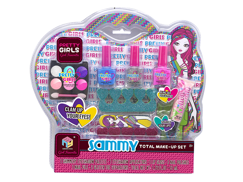 Makeup + Nail Art Set