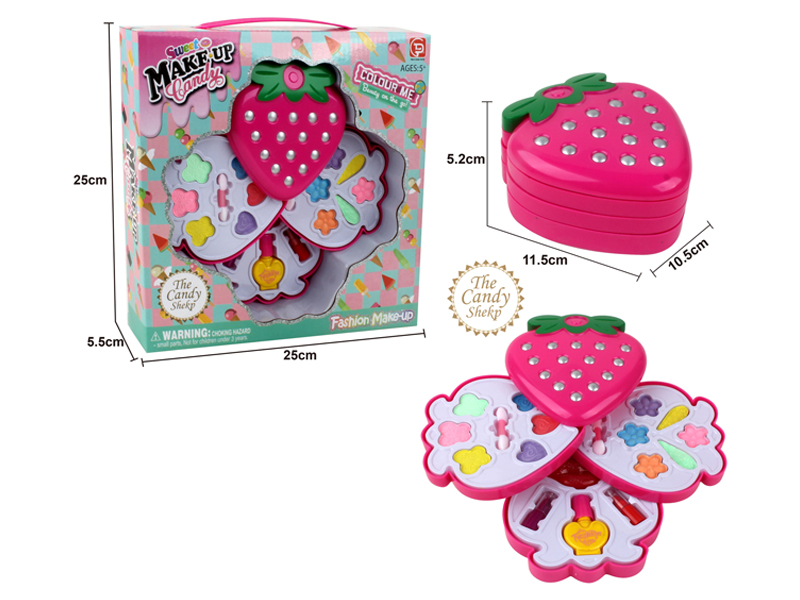 Three Layer Strawberry Cosmetics