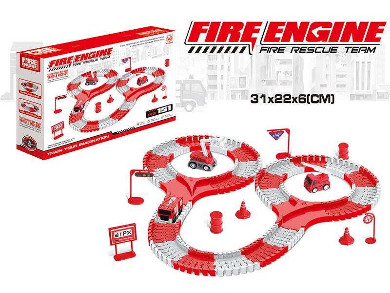 Speed Track Electric Rail Car (151PCS)