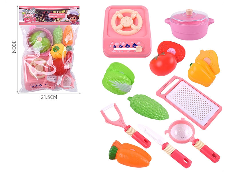 Tableware With Cutting Vegetable Set