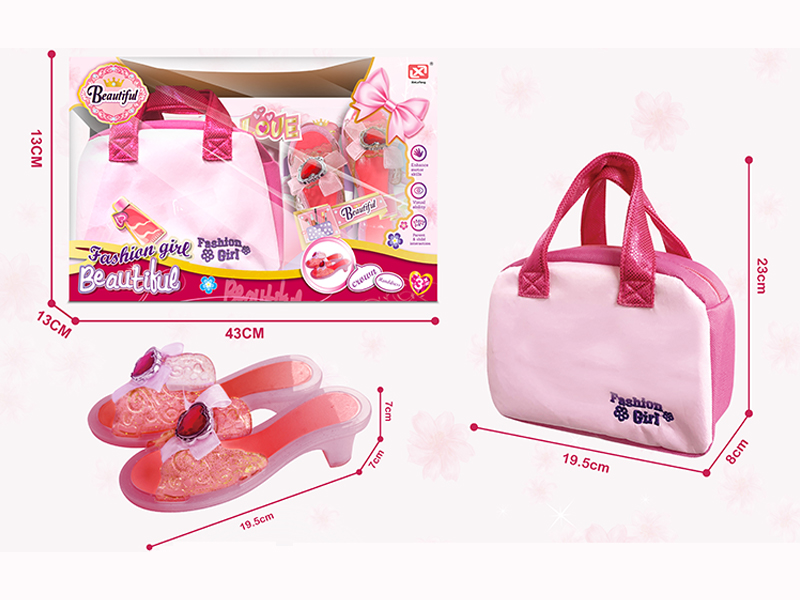 2PCS Shoe Tote Bag Toy Set