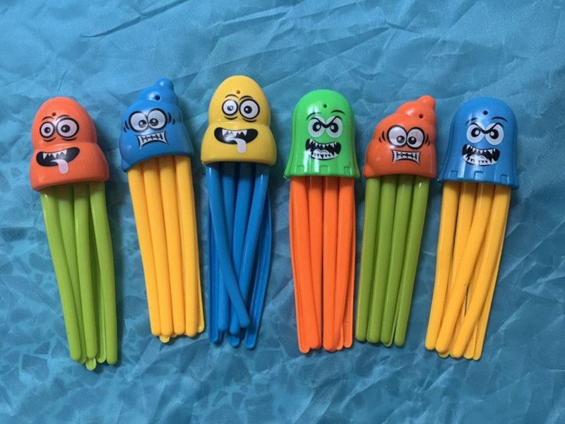 6PCS Diving Octopuses Toys