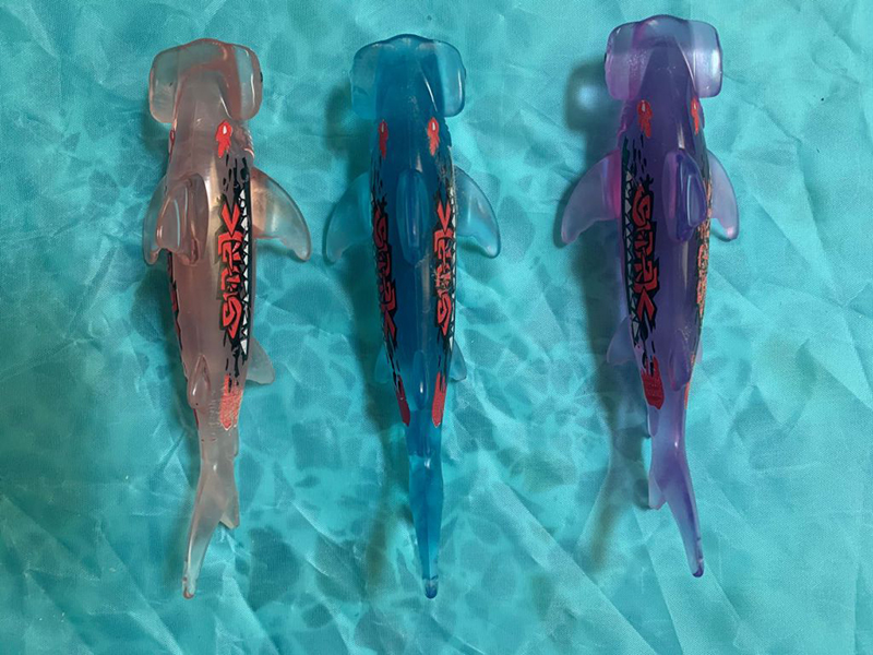 3pcs Diving Shark Toys