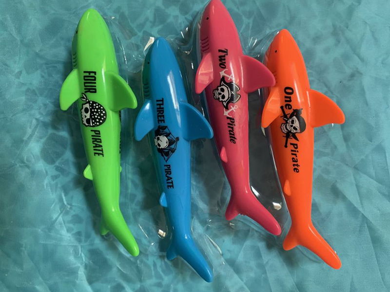 4pcs Torpedo Diving Game