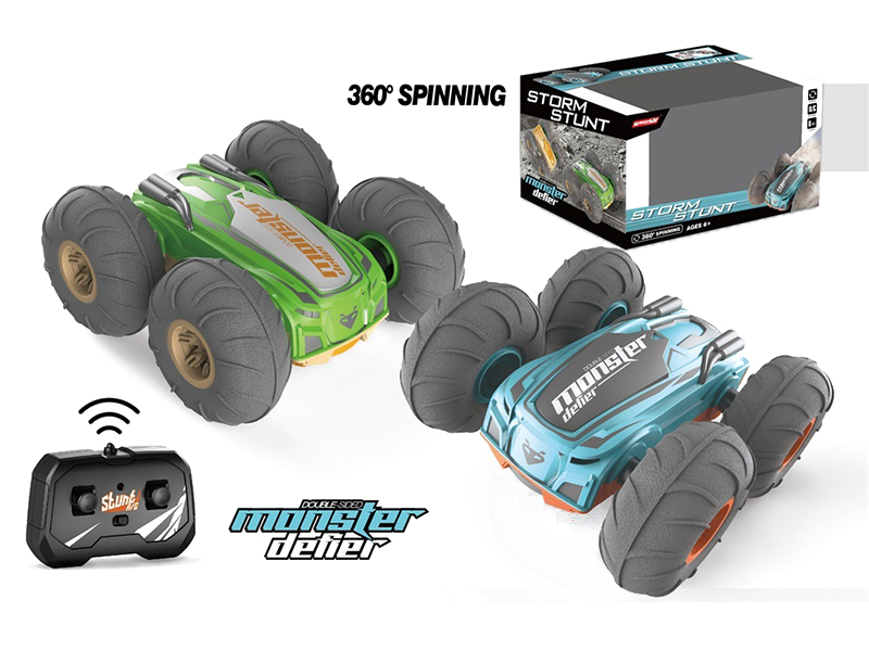 1:28 2.4G Remote Control Stunt Double-Sided Car(Included Battery)