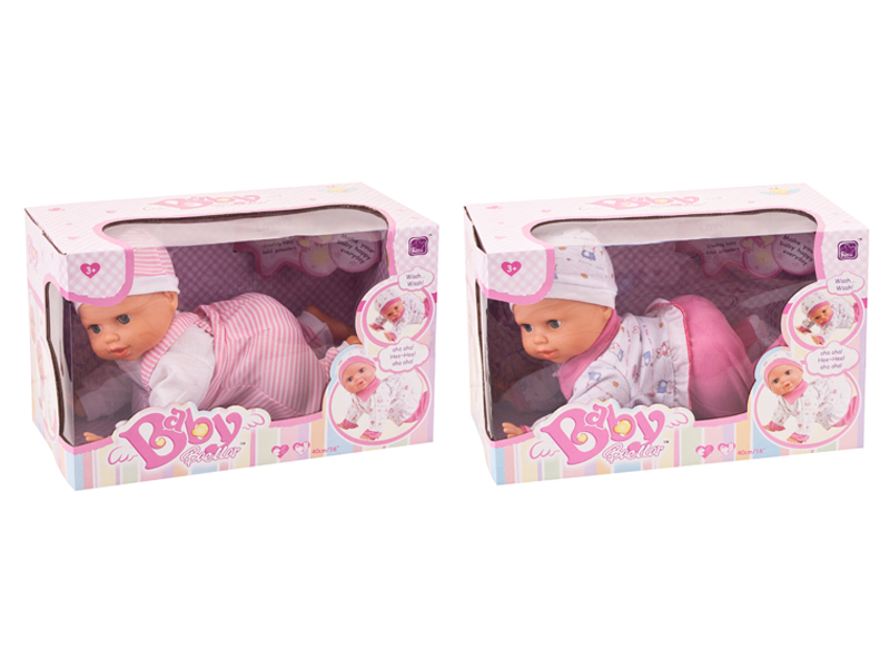 16 Inch B/O Bella Crawling Doll