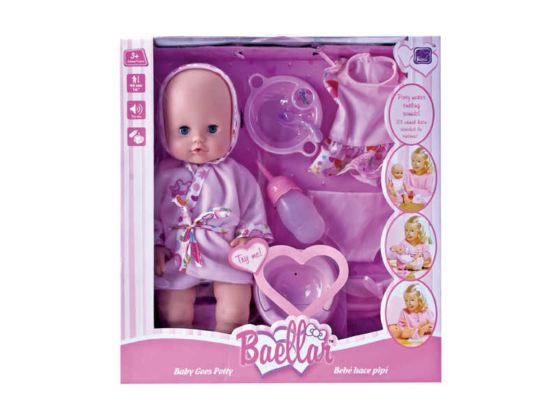 16 Inch Bedpan Bella Ic Doll