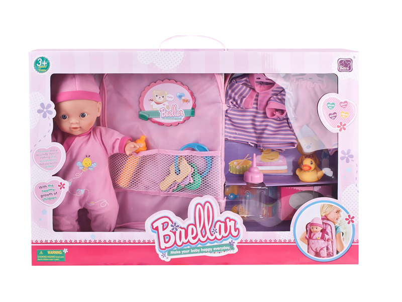 12 Inch Backpack Bella Doll