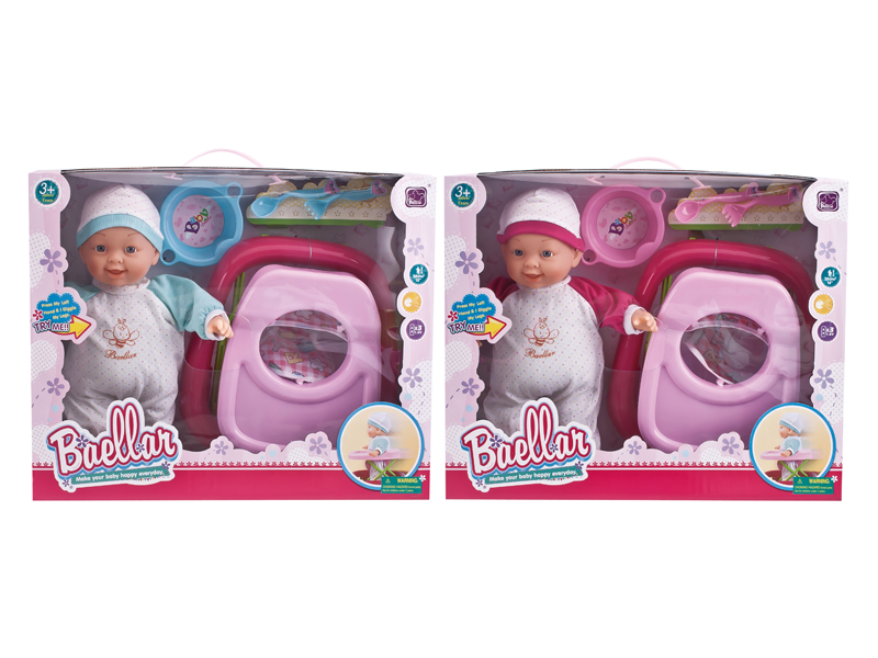 13 Inch B/O Toddler Doll
