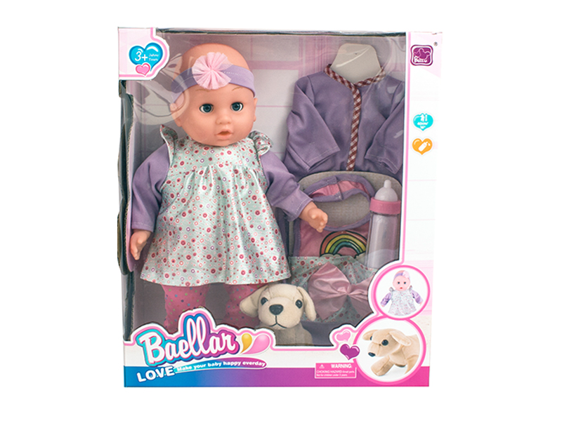 15 Inch Cotton Body Bella Doll
