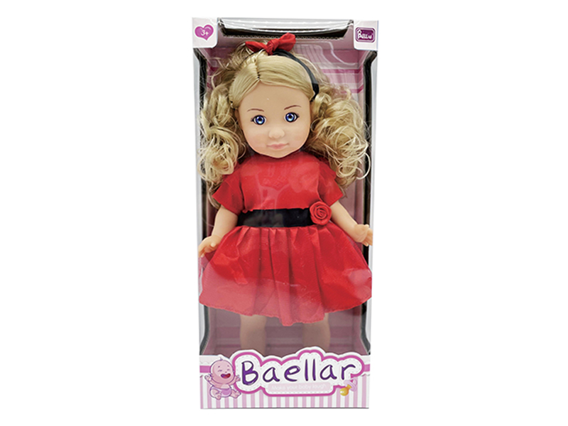 14 Inch Cotton Body Female Doll