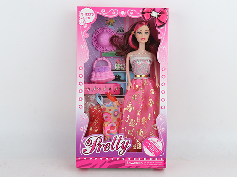 11 Inch Solid Body Doll+Hat Bag