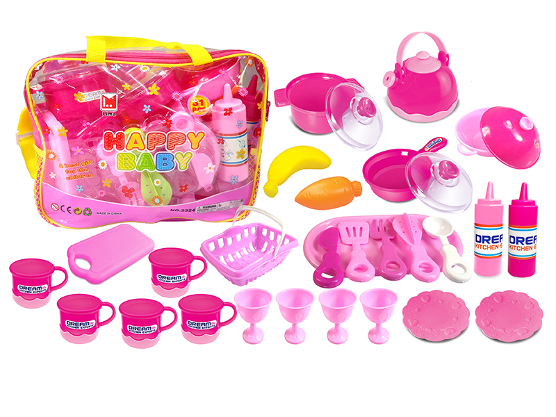Kitchen Toys Backpack Set 31PCS