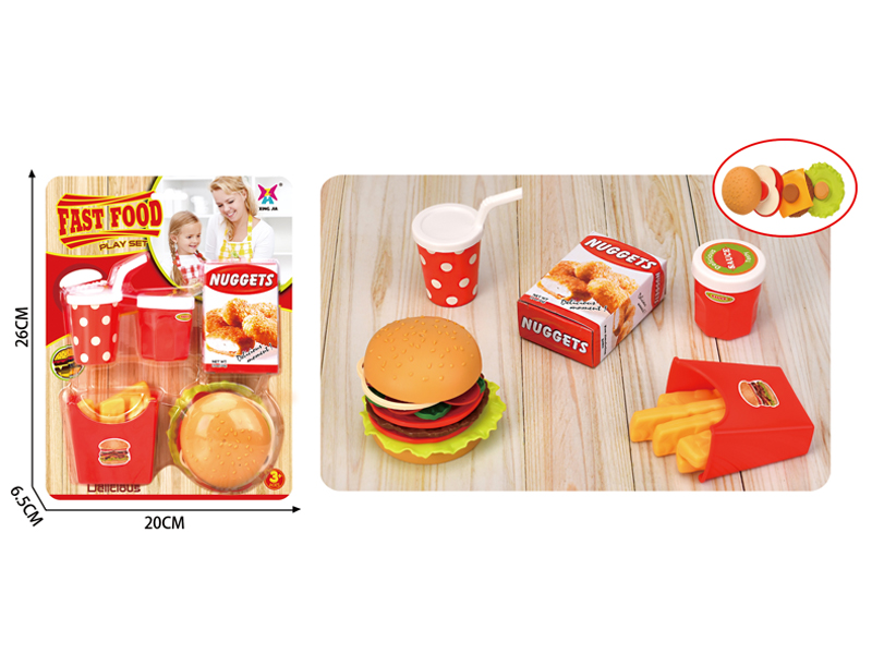 Fast Food Toy Set