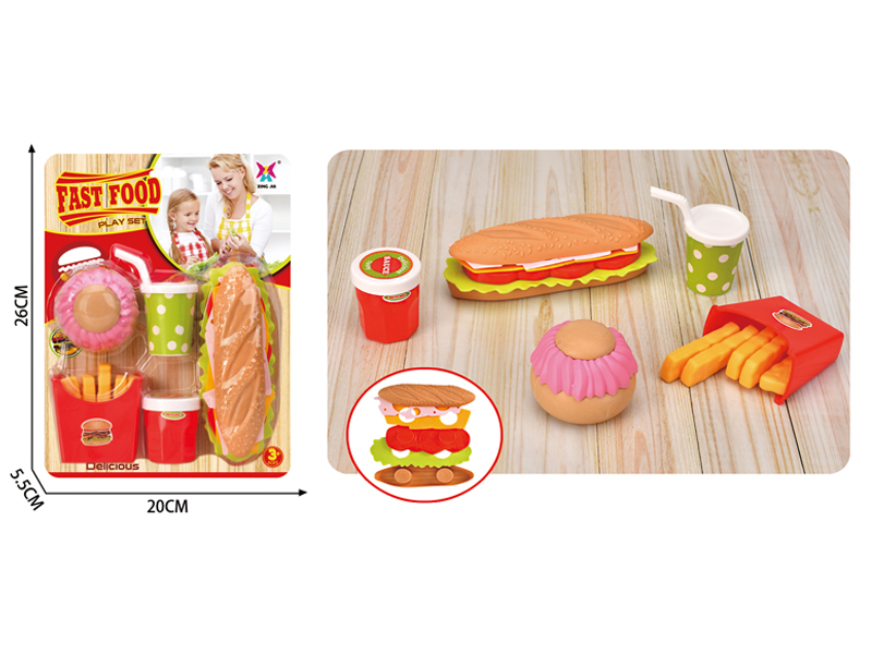 Fast Food Toy Set