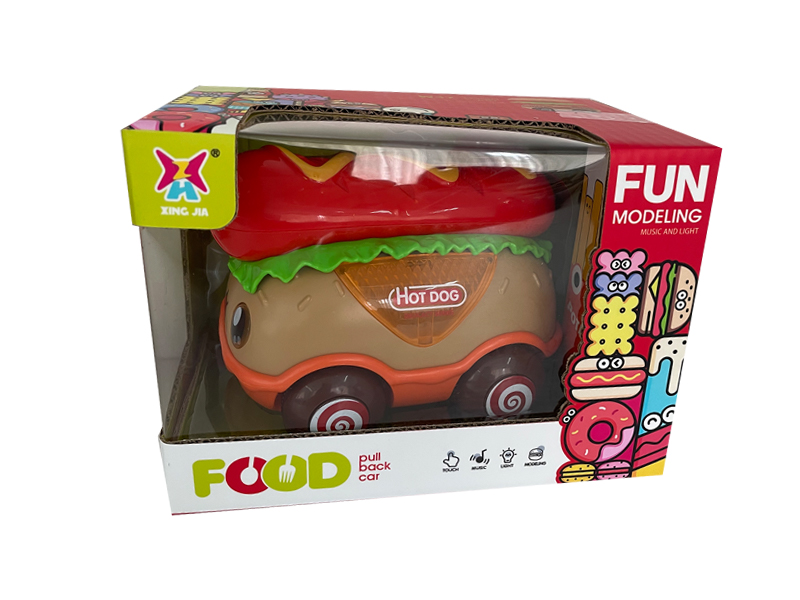 Q Version Ham Car With Sound And Light