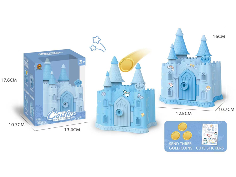 Ice And Snow Castle Money Bank