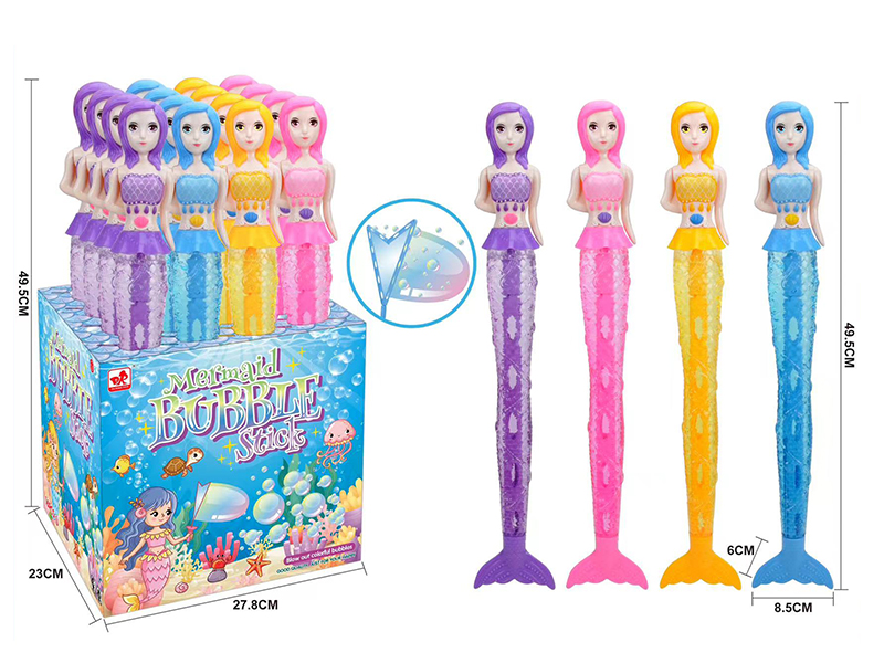 Mermaid Bubble Stick 16pcs