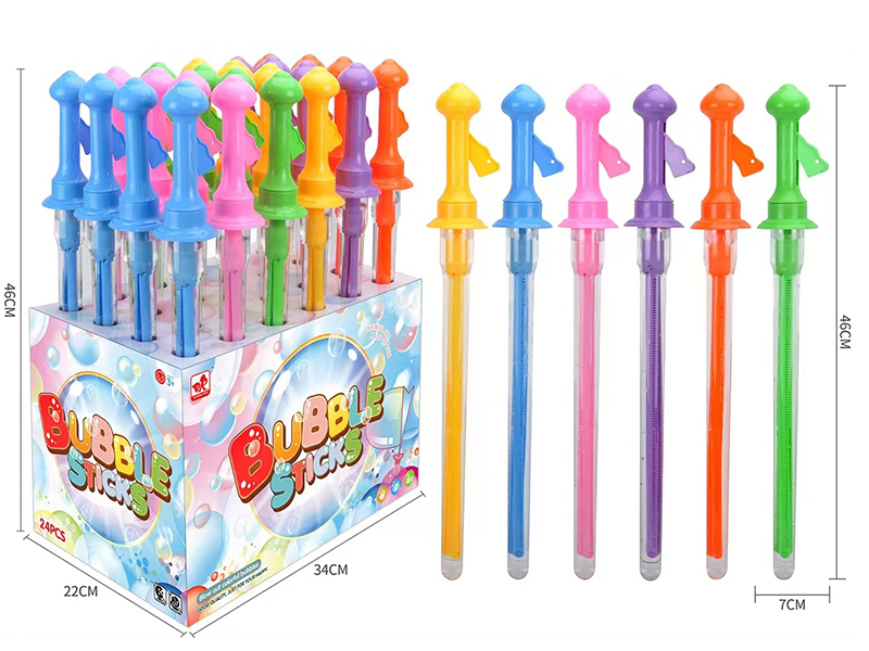 Western Sword Bubble Stick 24pcs