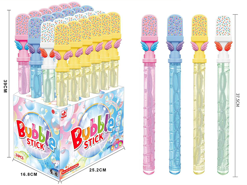 Ice Lolly Shape Bubble Stick 24pcs