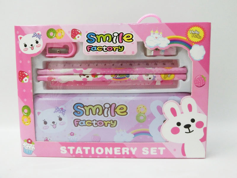 Little White Rabbit Stationery Set