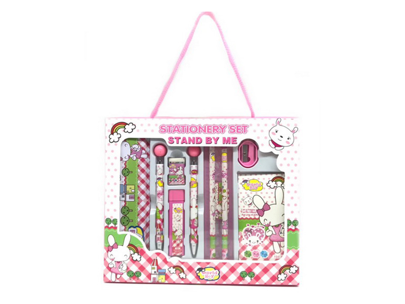 Little White Rabbit Stationery Set