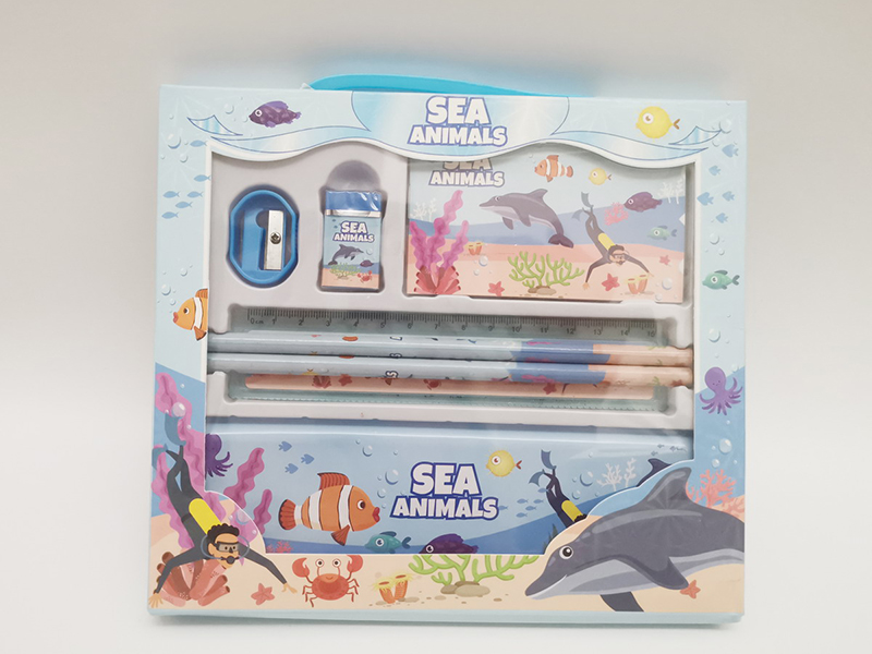 Sea Animals Stationery Set