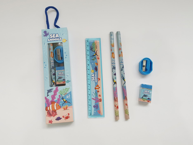 Sea Animals Stationery Set