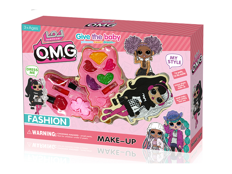L.O.L Surprise Doll Children's 2 Layers Makeup Set