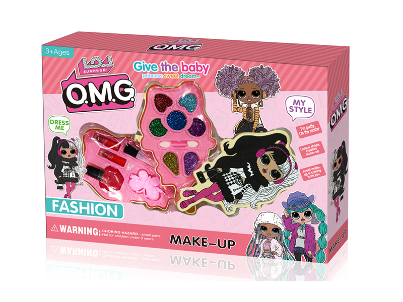 L.O.L Surprise Doll Children's 2 Layers Makeup Set